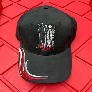 NWT Dale Earnhardt Winners Circle NASCAR Hat Black Championship Years Velcro Men